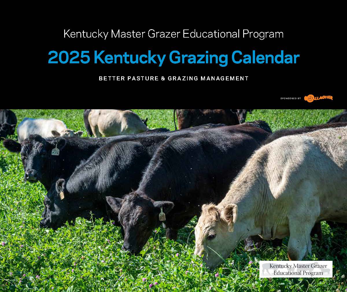 2025 Grazing Calendar